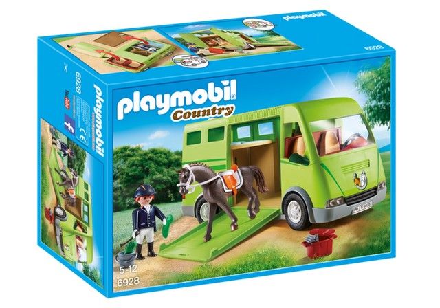 Playmobil 6928 COUNTRY Cavalier avec van et cheval