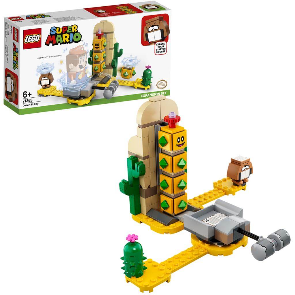 LEGO Super MarioLEGO 71363 Ensemble d’extension Pokey du désert