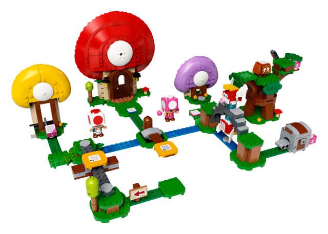 LEGO 71368 Ensemble d’extension de la chasse au trésor de Toad