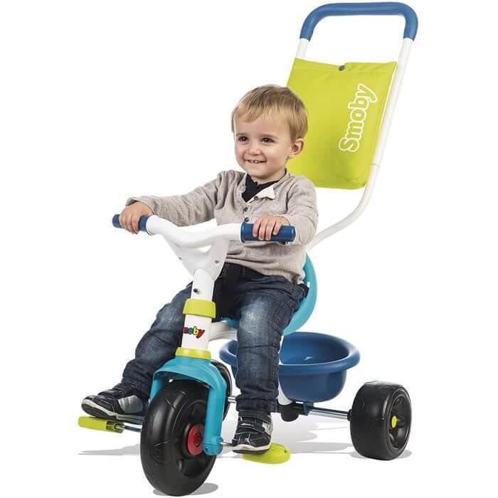 Smoby – Tricycle Evolutif Be Fun Confort – Bleu