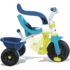Smoby - 740405 - Tricycle Evolutif Be Fun Confort - Bleu jouet bébé p'tit ange tunisie