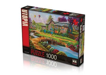Puzzle KS 1000 pièces Chevaux Sauvages jouet enfant p'tit ange tunisie