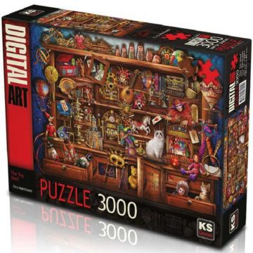 KS- puzzle 3000 pcs p'tit ange enfant adulte jouet tunisie