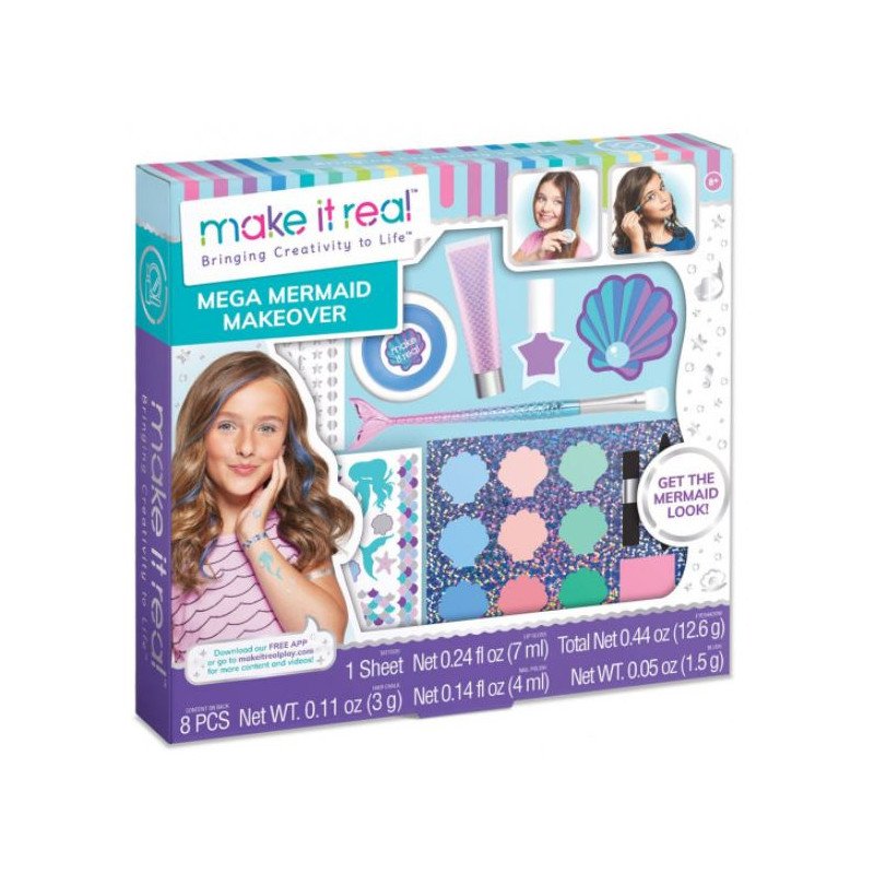Coffret de maquillage sirène – Make it real