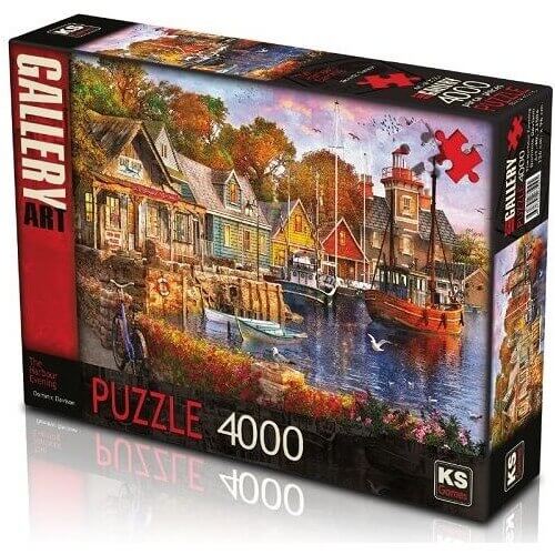 Puzzle Ks 23504, le port de la soirée 4000 pièces