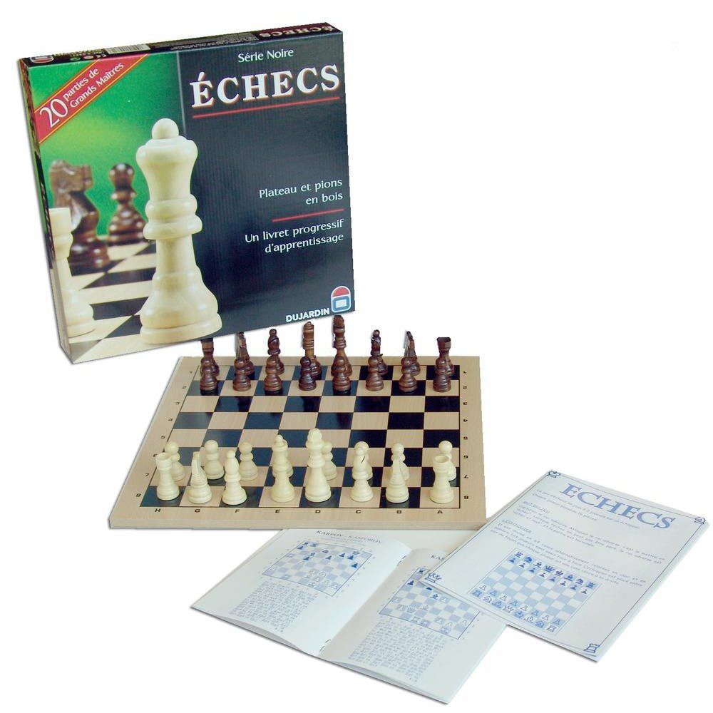Jeu d’échecs en bois – Dujardin