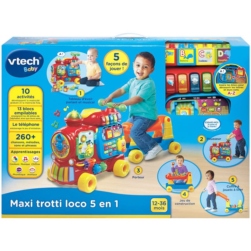 Maxi Trotti Loco 5 en 1 – Vtech