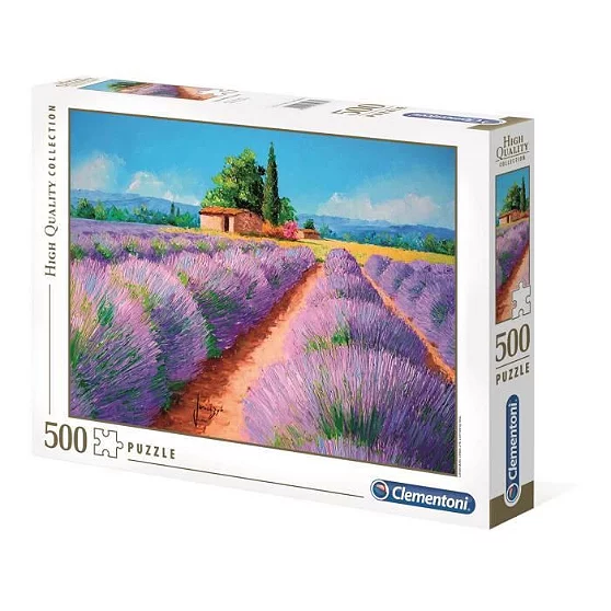 Puzzle 500 pièces Avender scent – Clementoni
