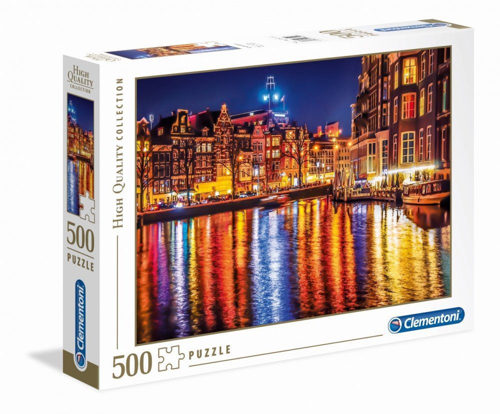 Puzzle 500 pièces Amsterdam – Clementoni
