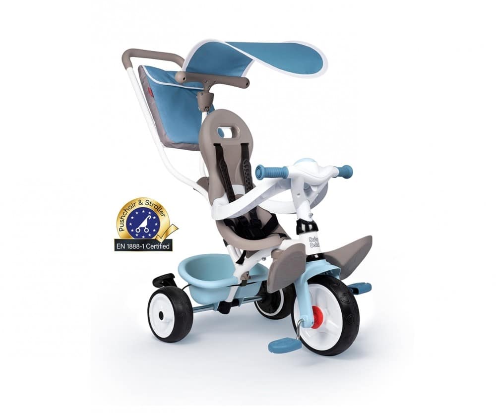 Tricycle Baby Balade Bleu – Smoby