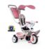 Tricycle baby balade rose - Smoby bébé petit ange tunisie