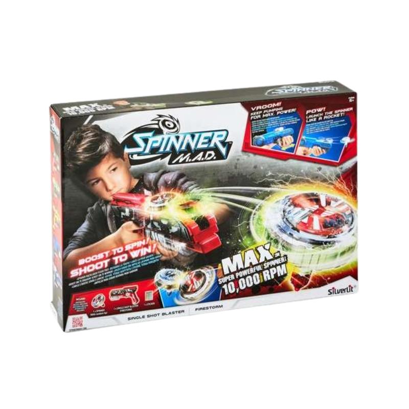 Spinner Mad Blaster avec sa toupie – Silverlit
