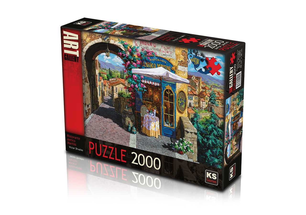 Puzzle 2000pcs ristorante antico – Ks games