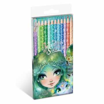 12 crayons de couleur en bois-pack - Nebulous stars