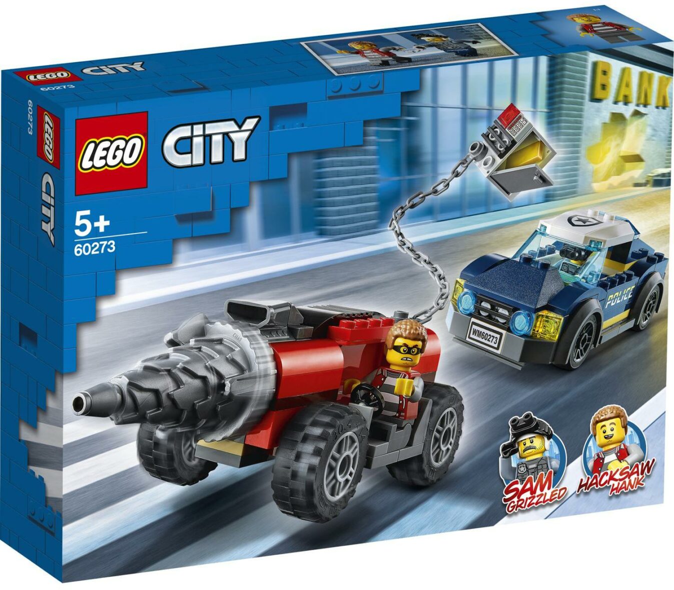 police driller chase – lego