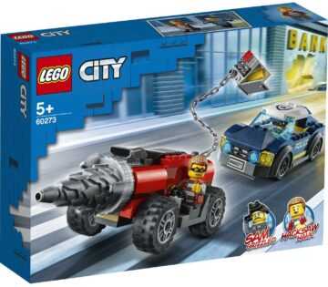 police driller chase - lego