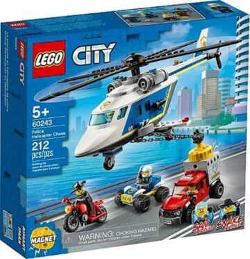 l'arrestation en hélicoptere - Lego
