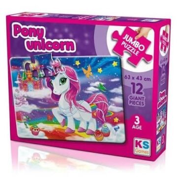 Puzzle Jumbo 12pcs Unicorn