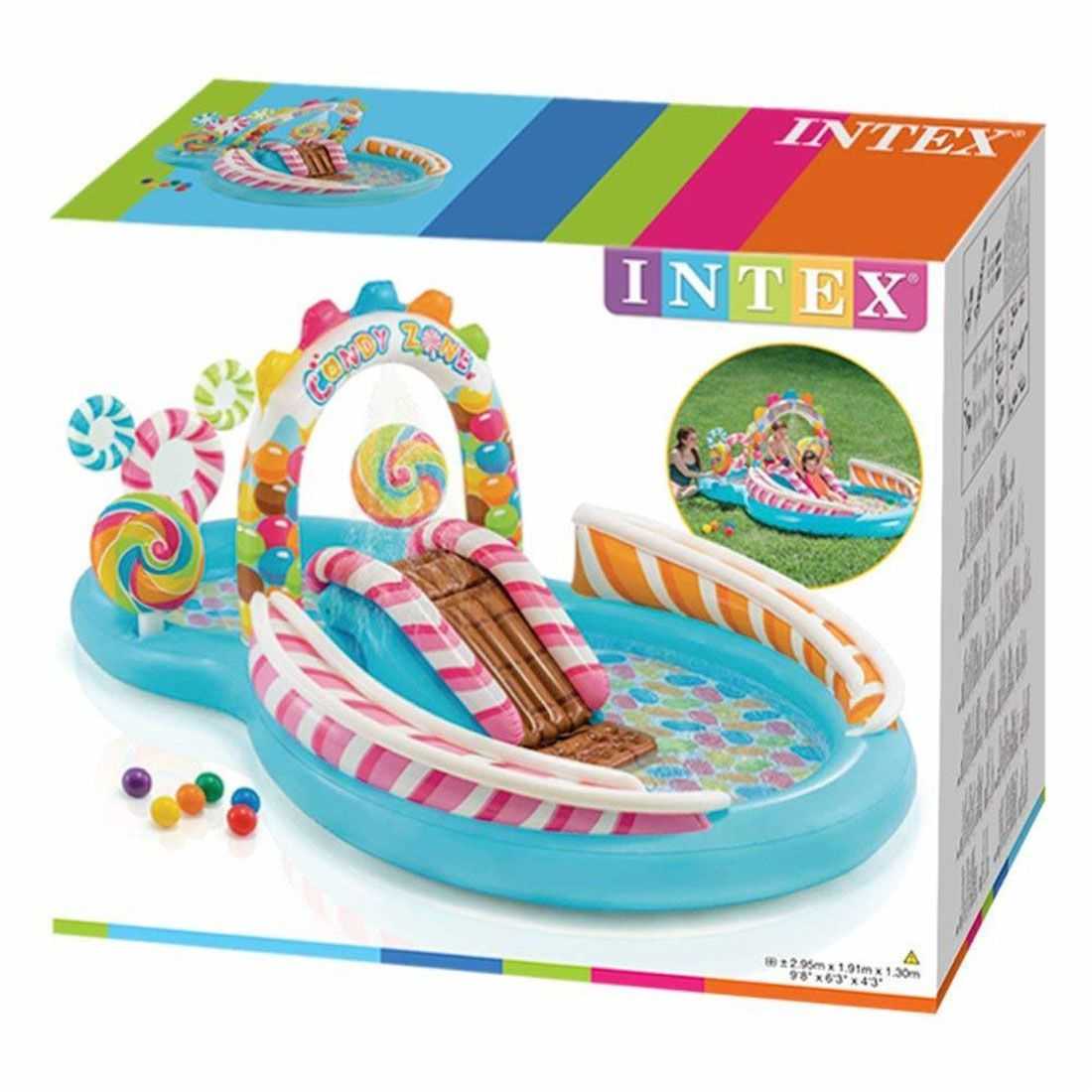 Aire de jeux gonflable royaume des bonbons Multicolore – Intex