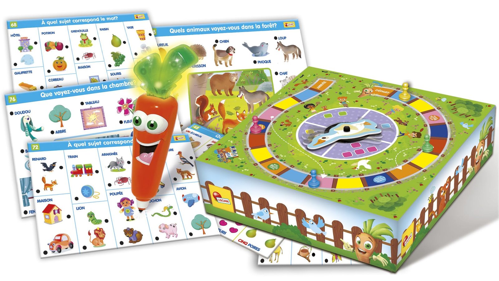 carotina magique 1000 questions – lisciani