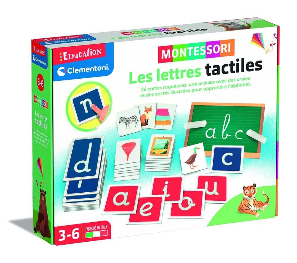 Les Lettres Tactiles – Clémentoni