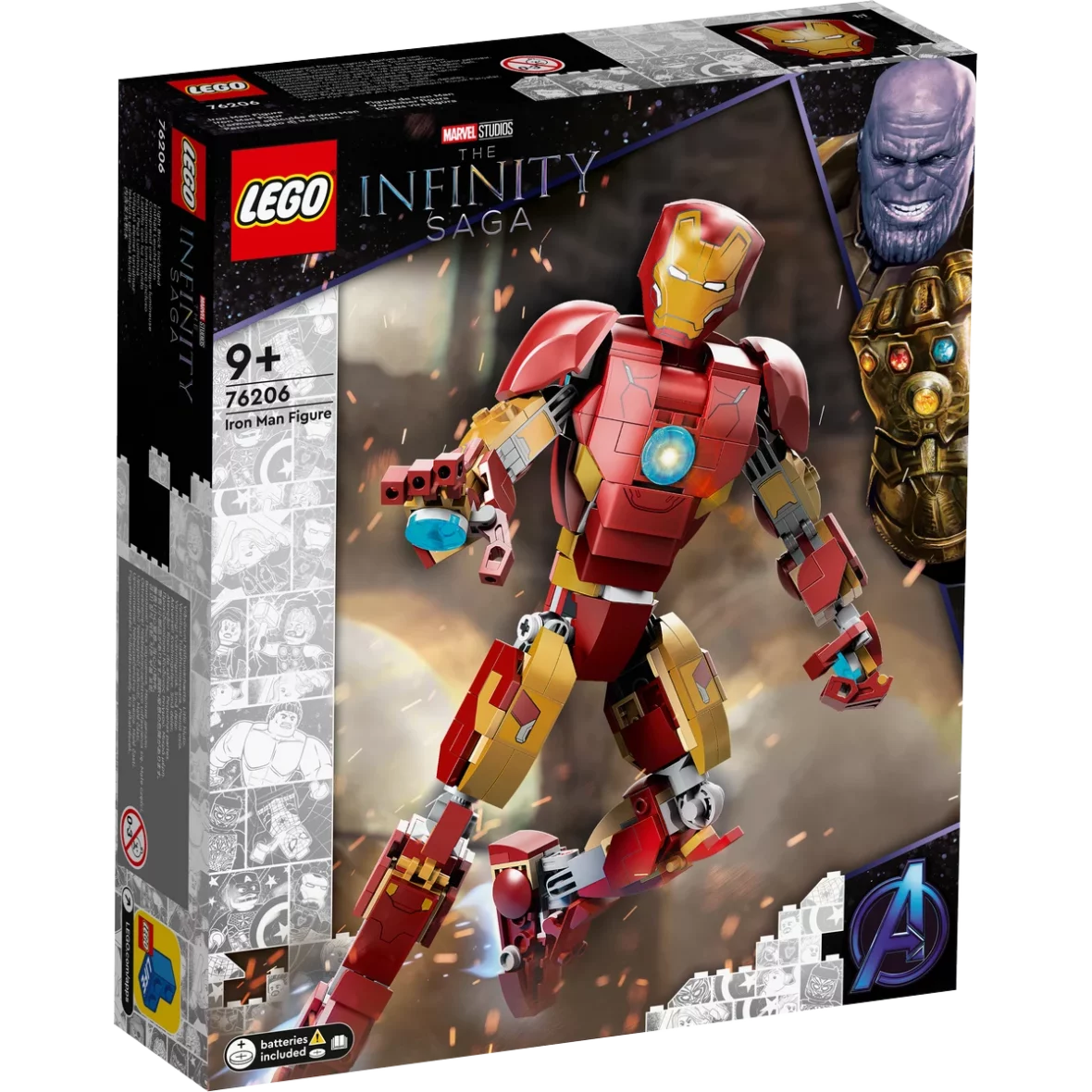 L’armure articulée d’Iron Man – LEGO