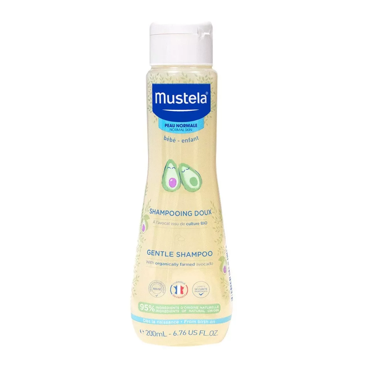 Shampooing doux 200ml – Mustela