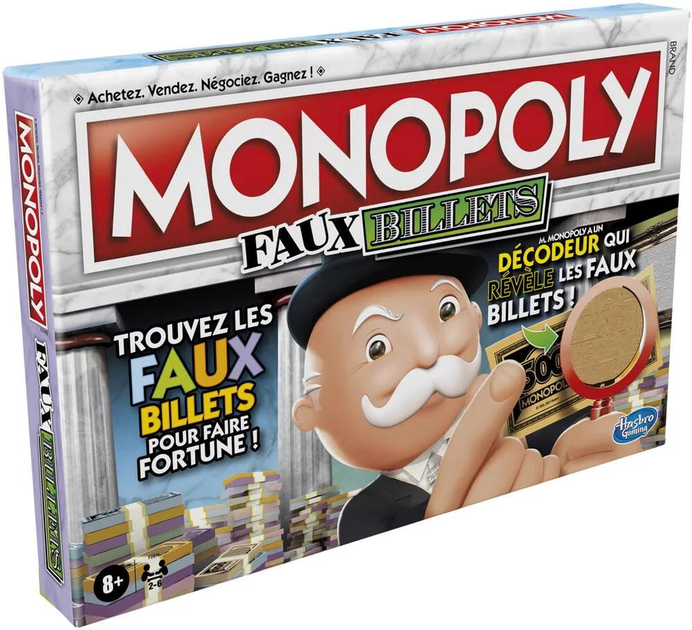 Monopoly Faux Billets – Hasbro