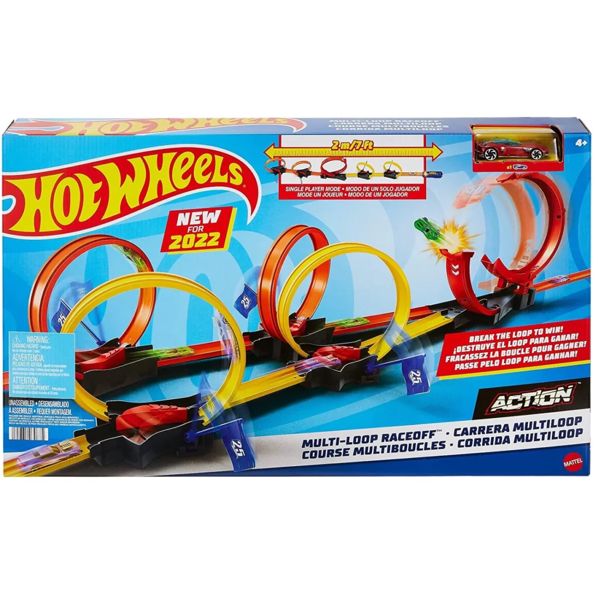 Hot Wheels Multi-Loop Race-Off – Mattel