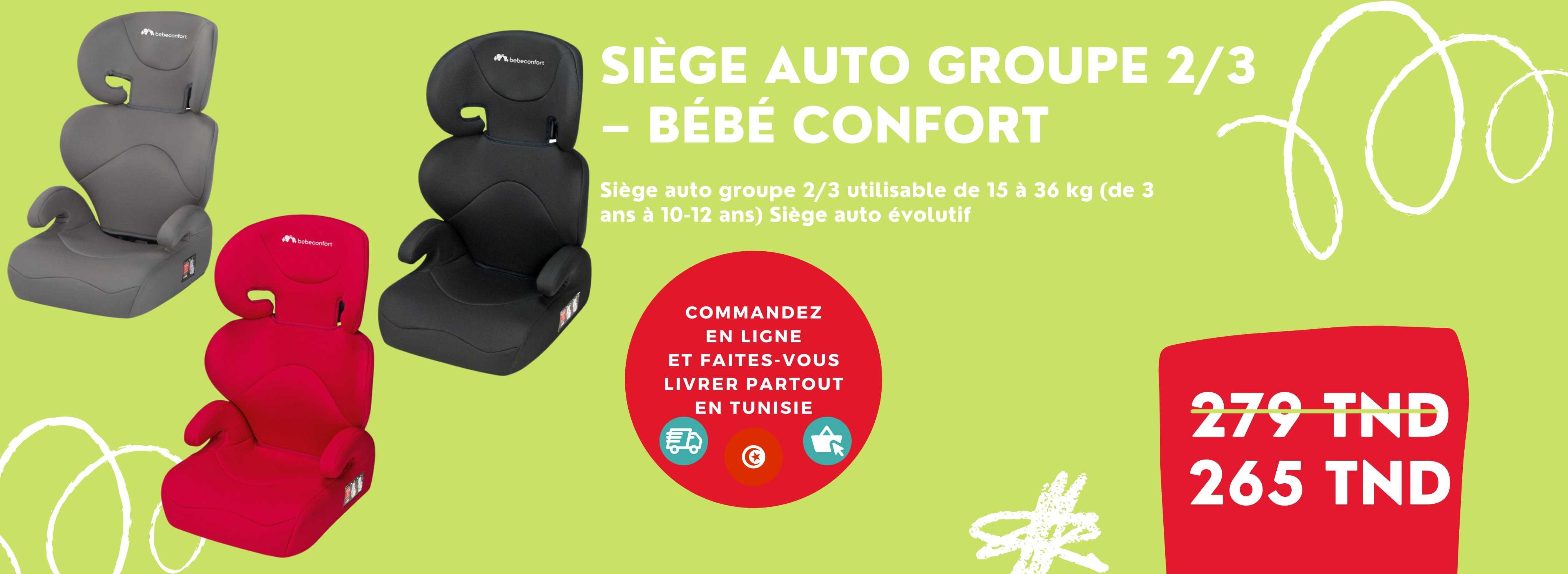 Siège Auto Groupe 23 – Bébé Confort