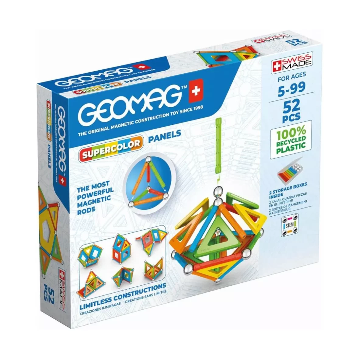 Geomag supercolor 52pcs – Geomag
