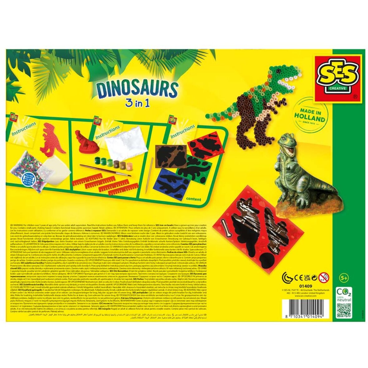 Dinosaures 3 en 1 SES CREATIVE…