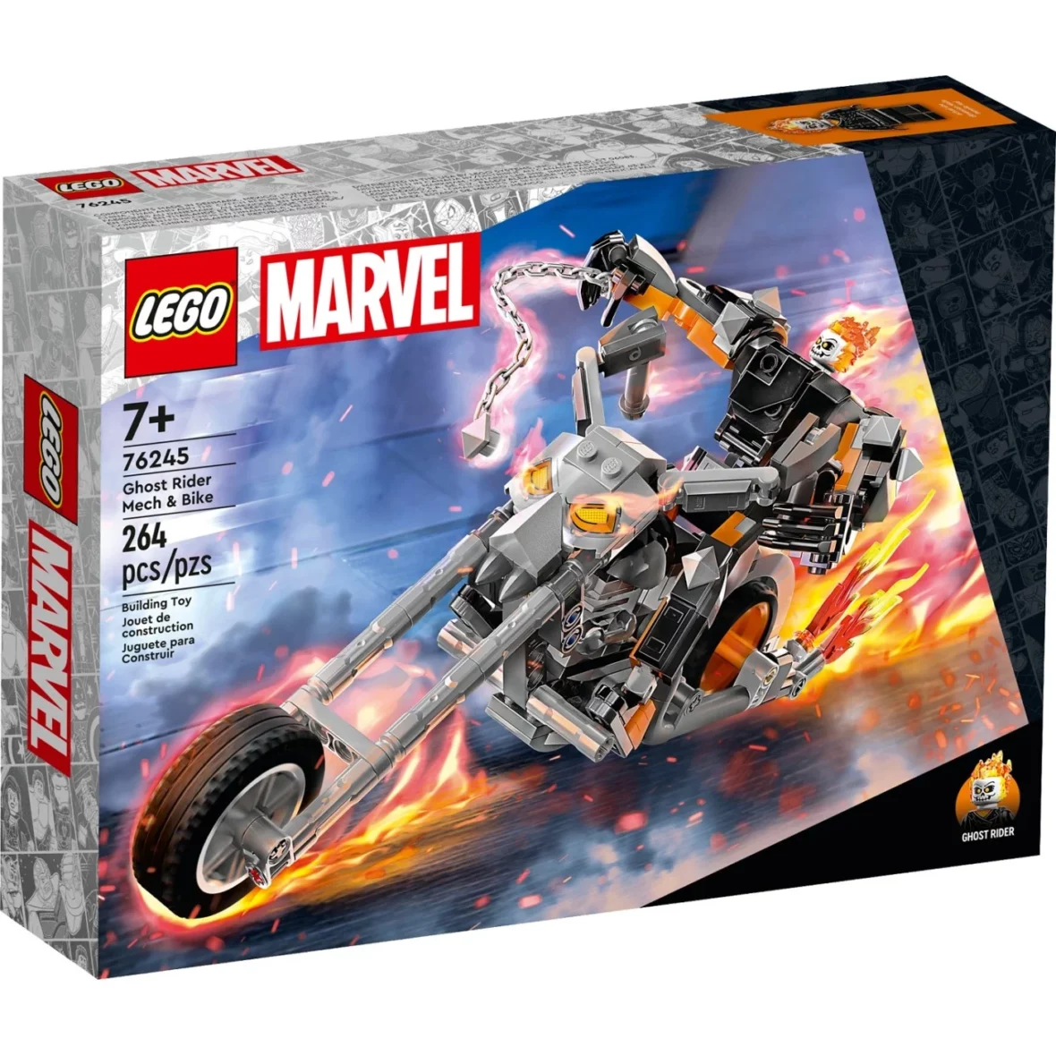 Marvel le robot et la moto de ghost rider – LEGO