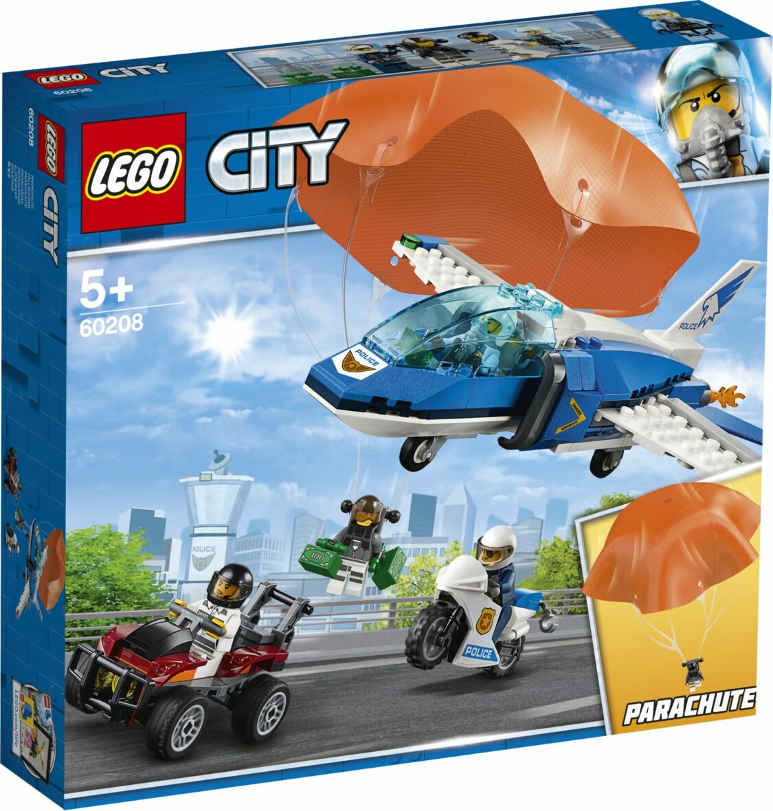 L’arrestation en parachute – LEGO