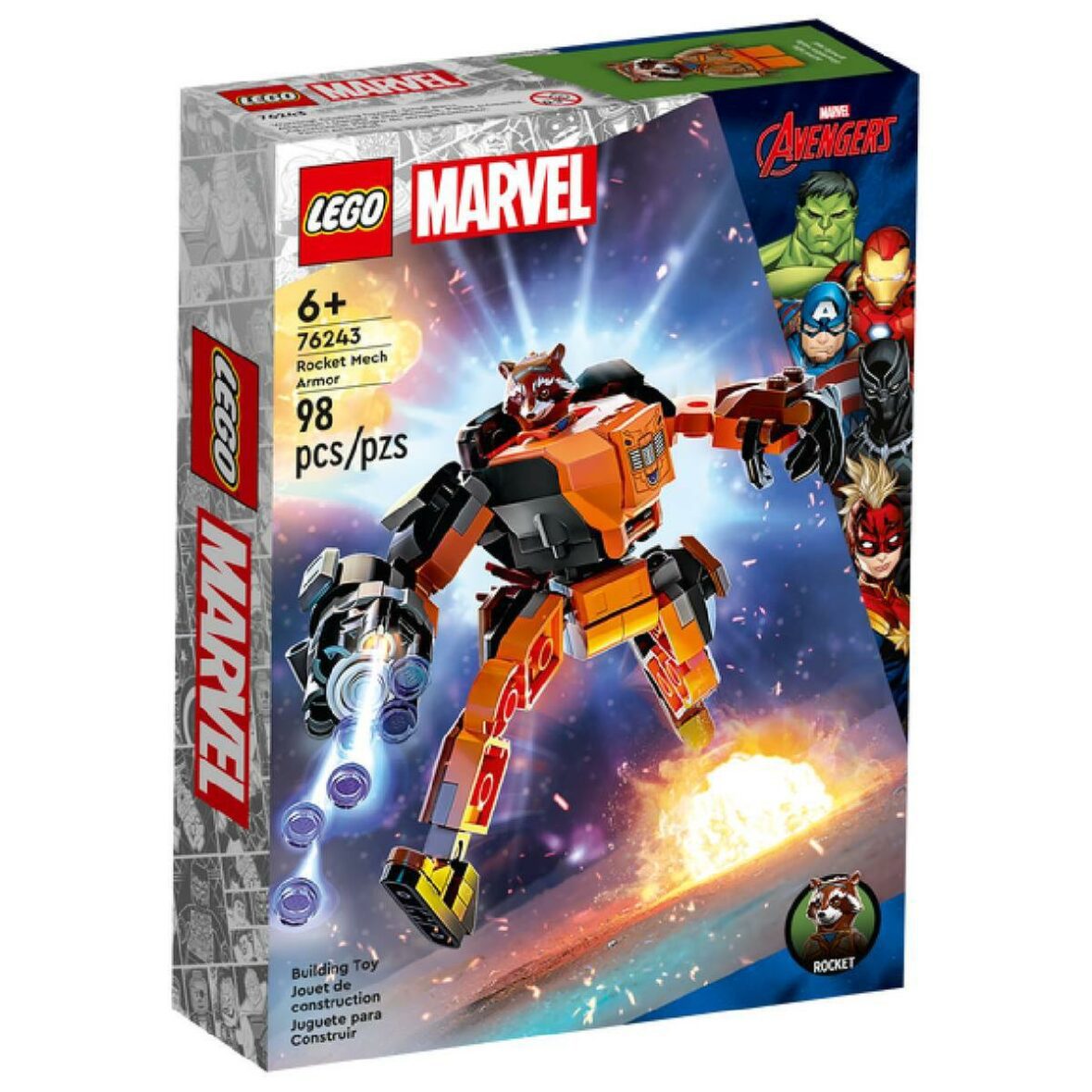L’armure robot de Rocket – Lego