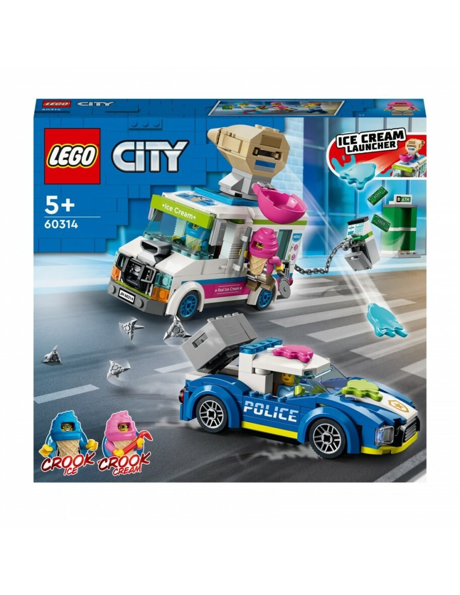 La course poursuite du camion de glace – lego