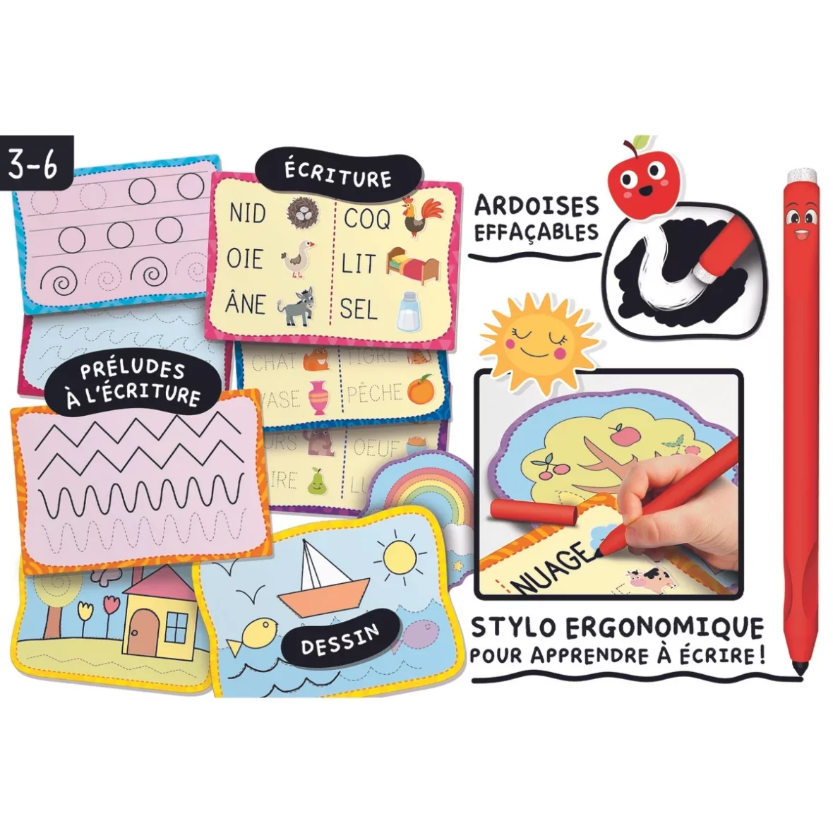 montessori super école d’écriture.