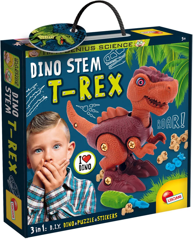 Dino Stem T-rex 3 En 1- Lisciani