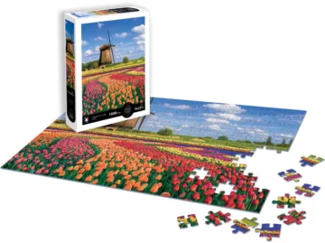 Puzzle-champs-de-tulipes
