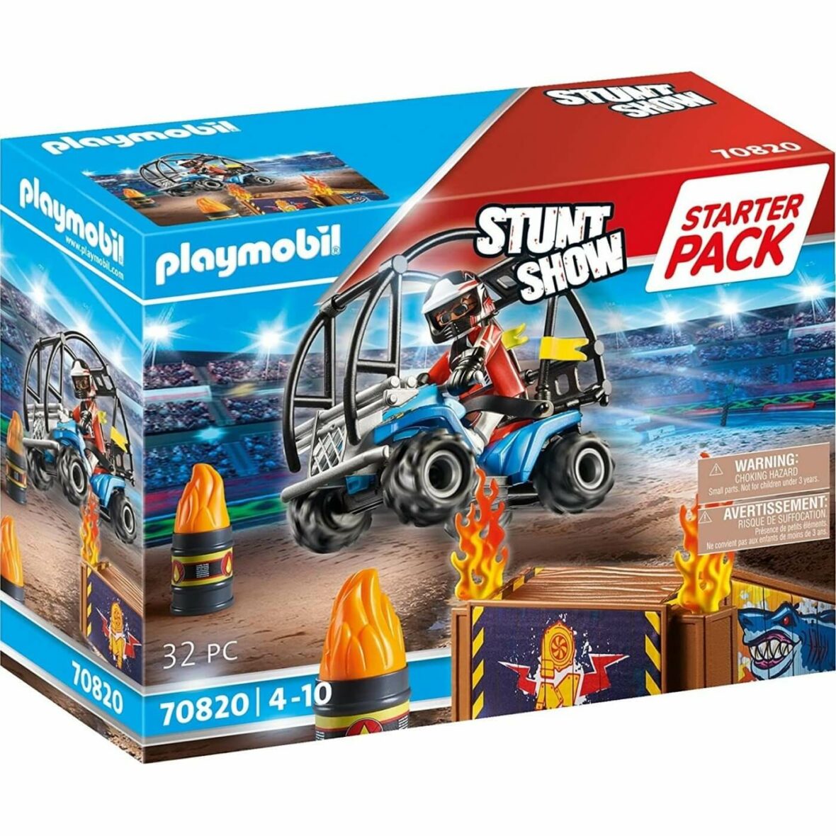 Pack stuntshow avec rampe  – Playmobil