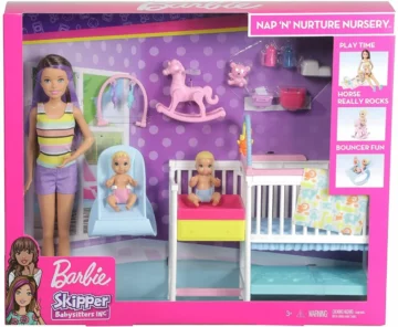 Barbie-skipper-babysitters-chambre-jumeaux