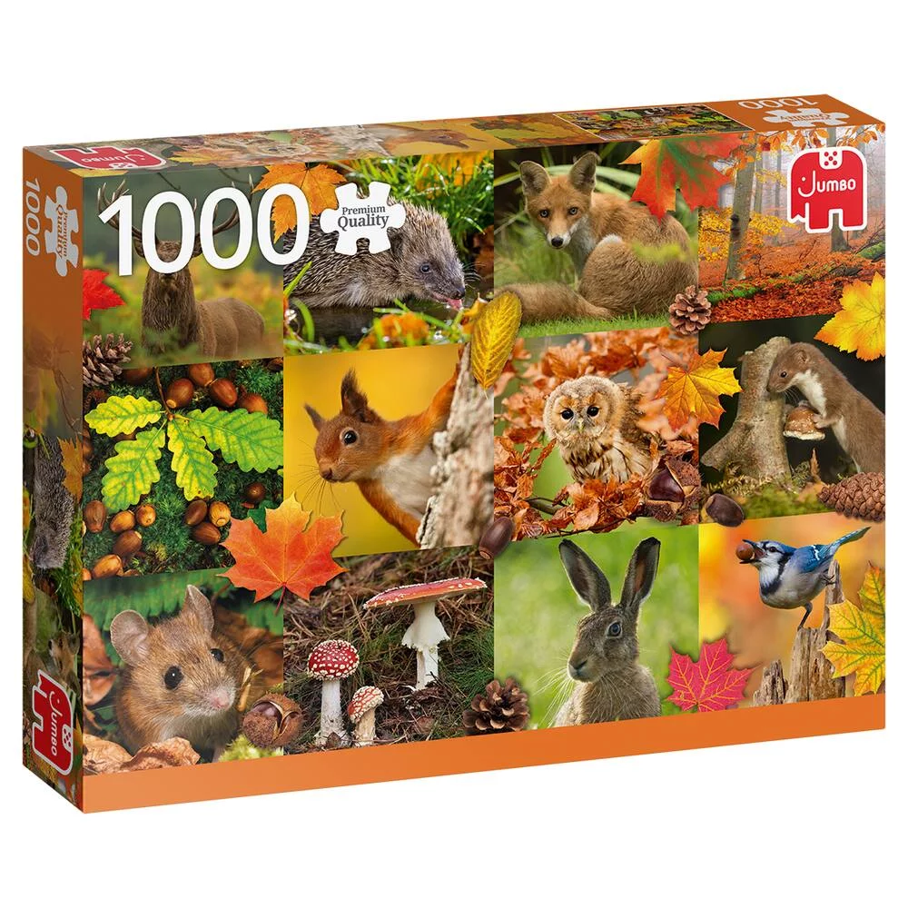 Puzzle 1000 pièces animaux – Jumbo