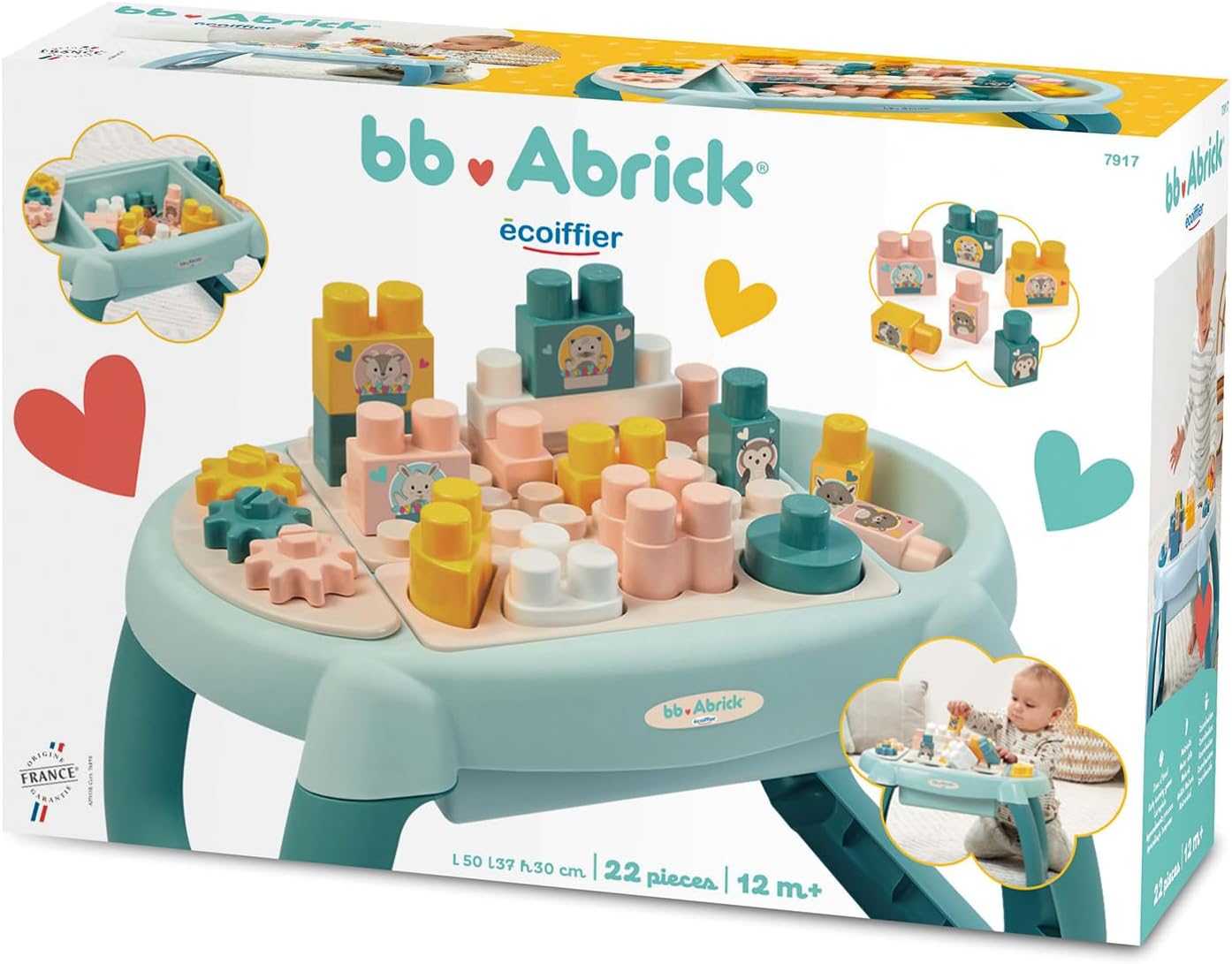 Table d’eveil briques – Abrick