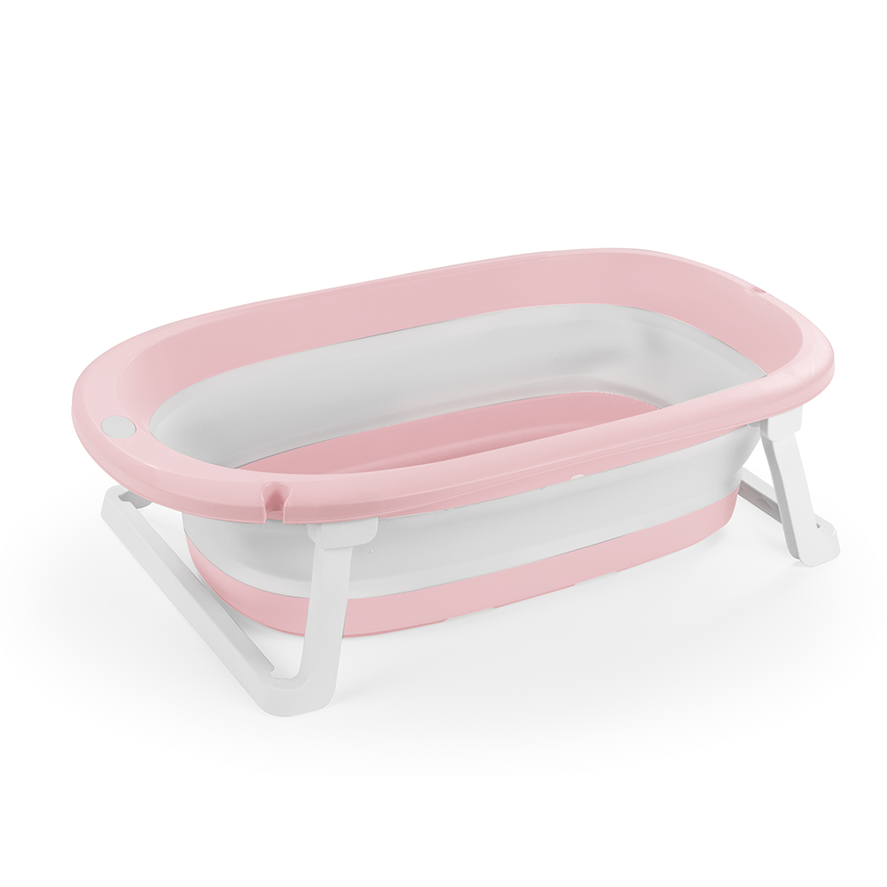 Baignoire avec support pliable rose – DOLU