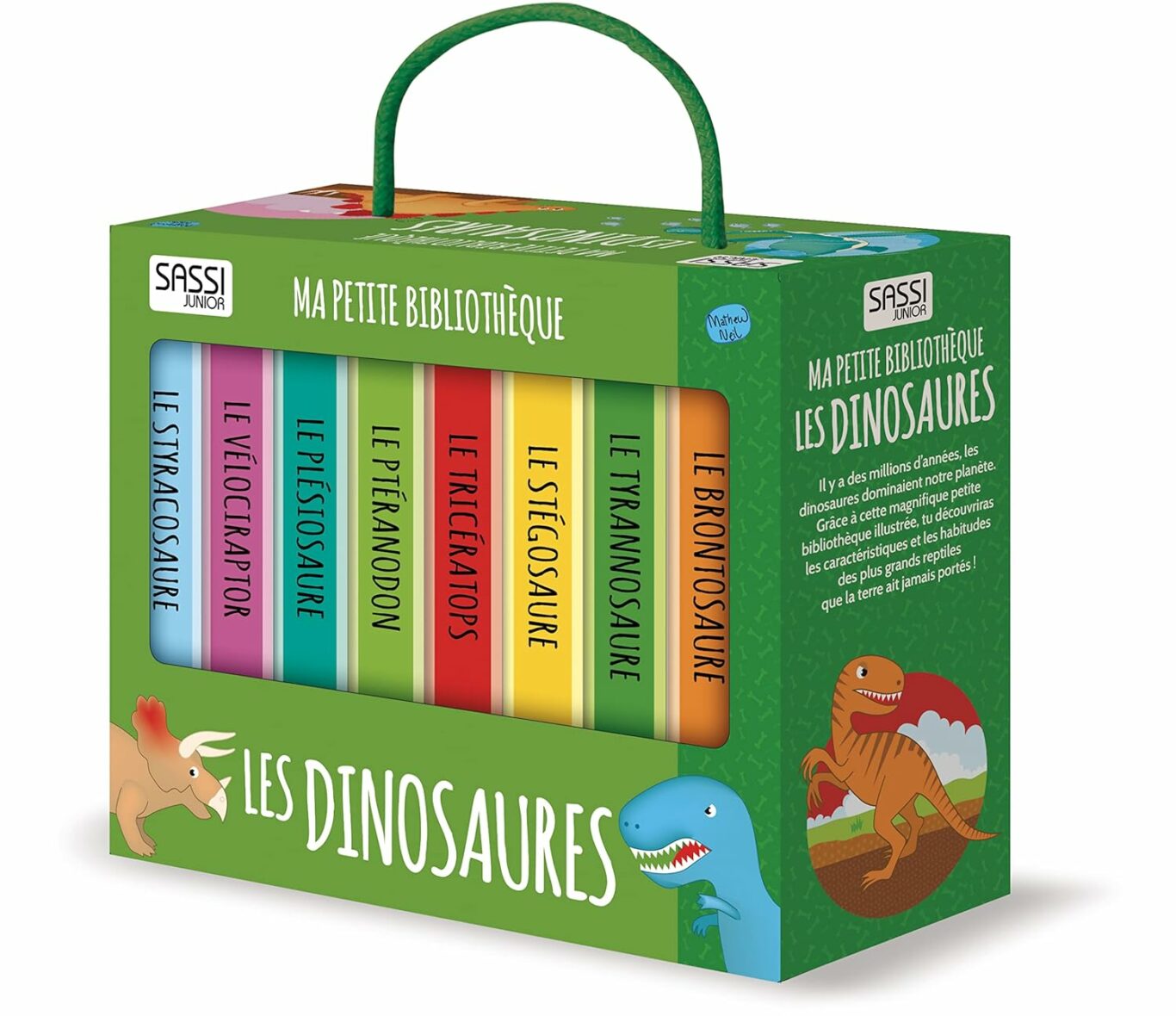 Ma bibliothèque les dinosaures – Sassi