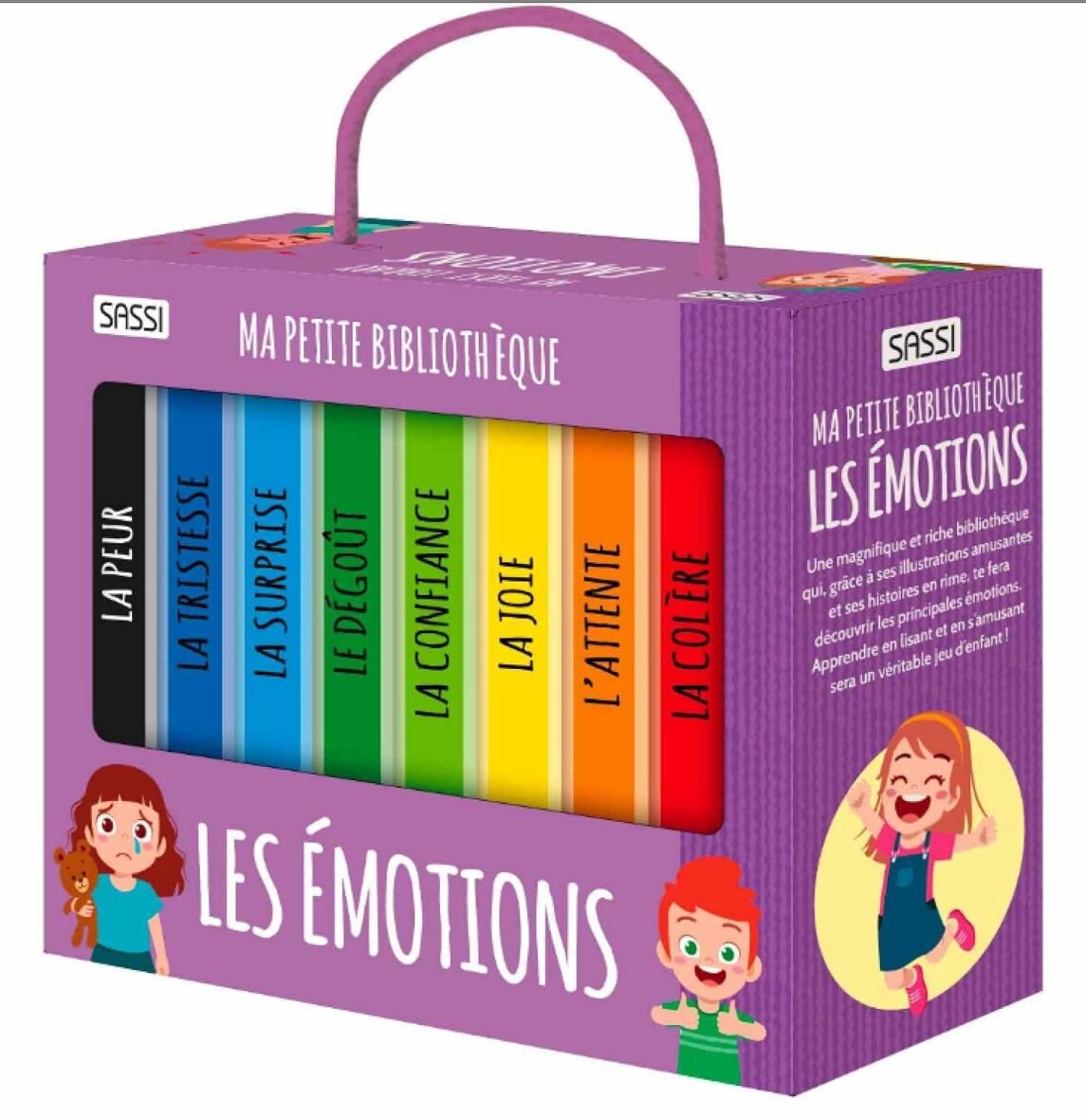 Ma bibliothèque les émotions – Sassi