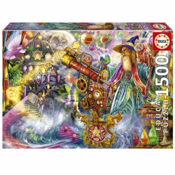 Puzzle-1500-pieces-Magicien-Educa