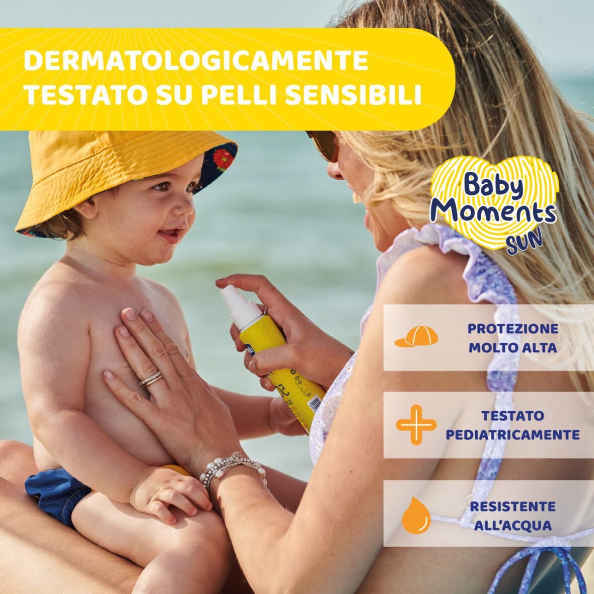 Baby Moments Sun Spray Solaire pour Enfant SPF 50+ 0 M+