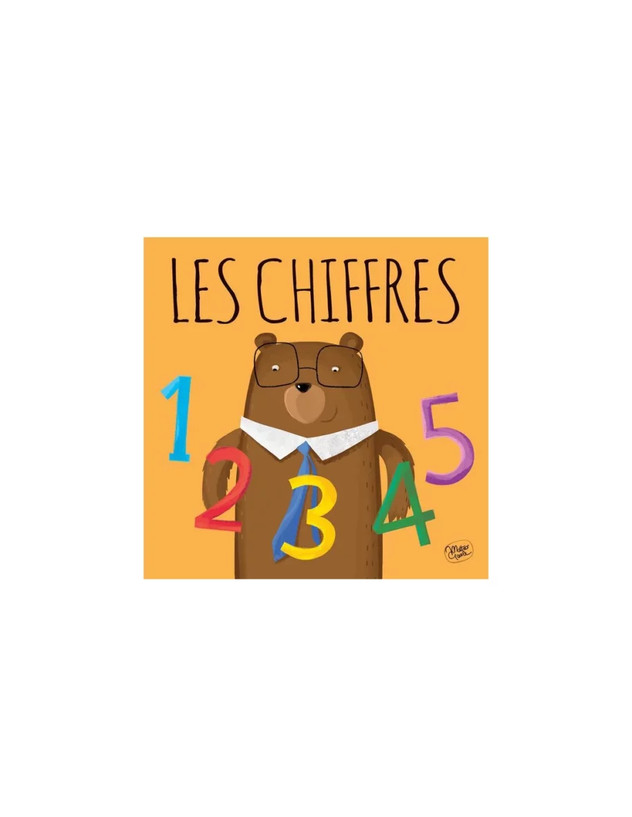 Coffret livre et puzzle les chiffres