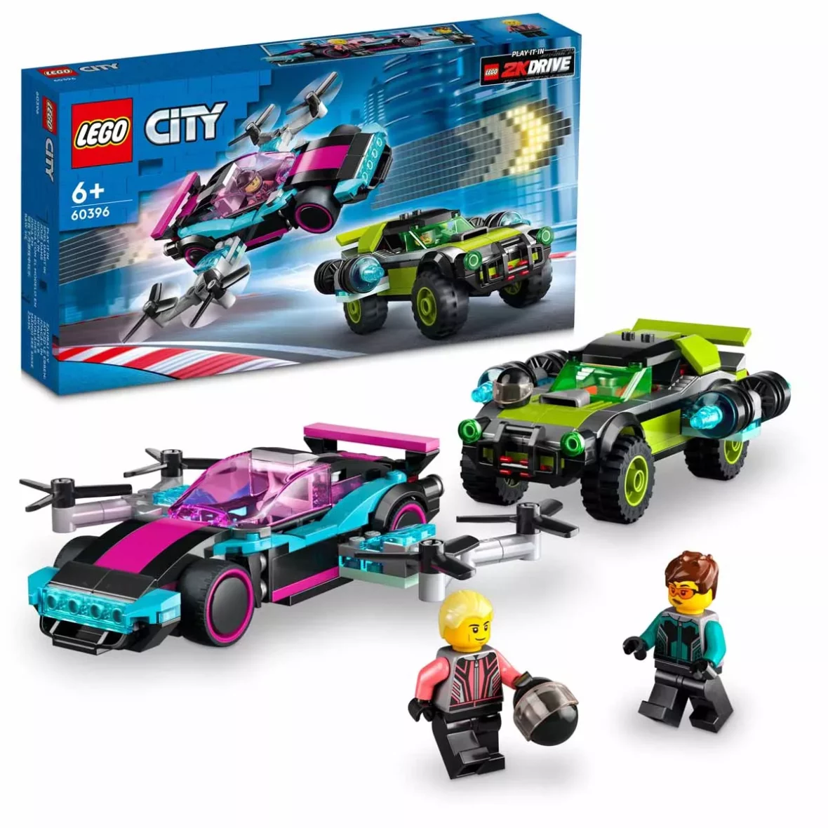 Les Voitures de course modifiées -LEGO